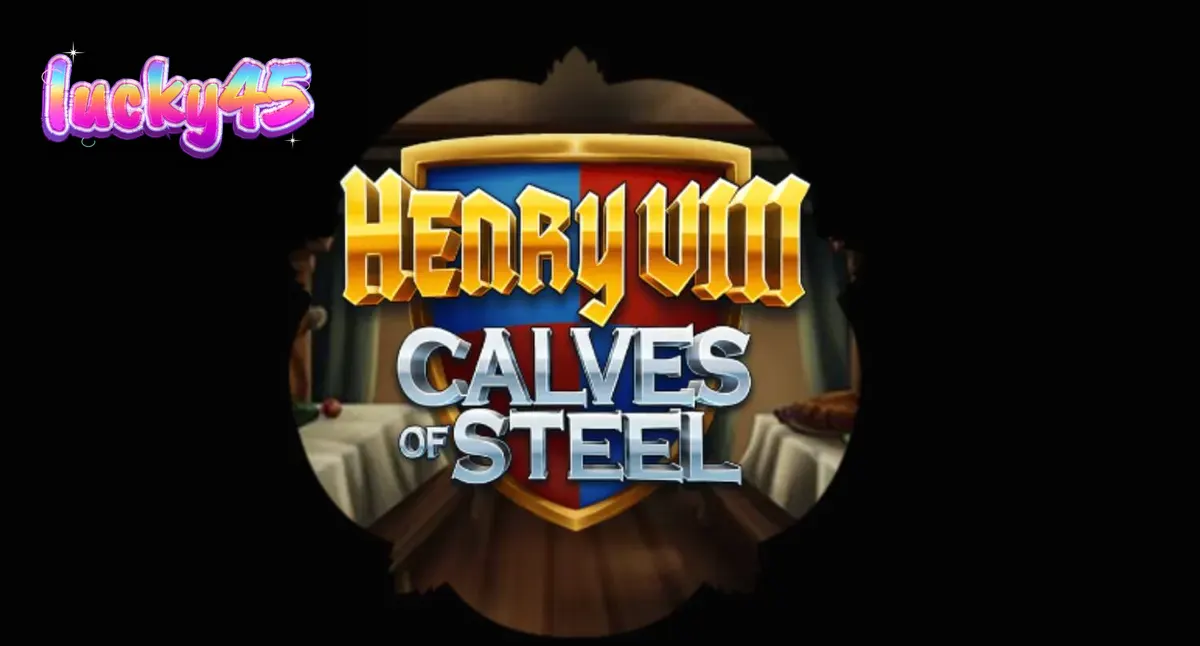 Tampilan visual slot Henry 8th Calves of Steel dengan estetika gym kerajaan